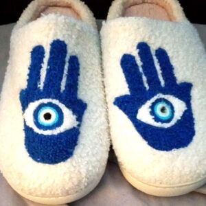 WOMEN'S HAMAS HAND / EVIL EYE INDOOR OUTDOOR SIZE LARGE 9/10